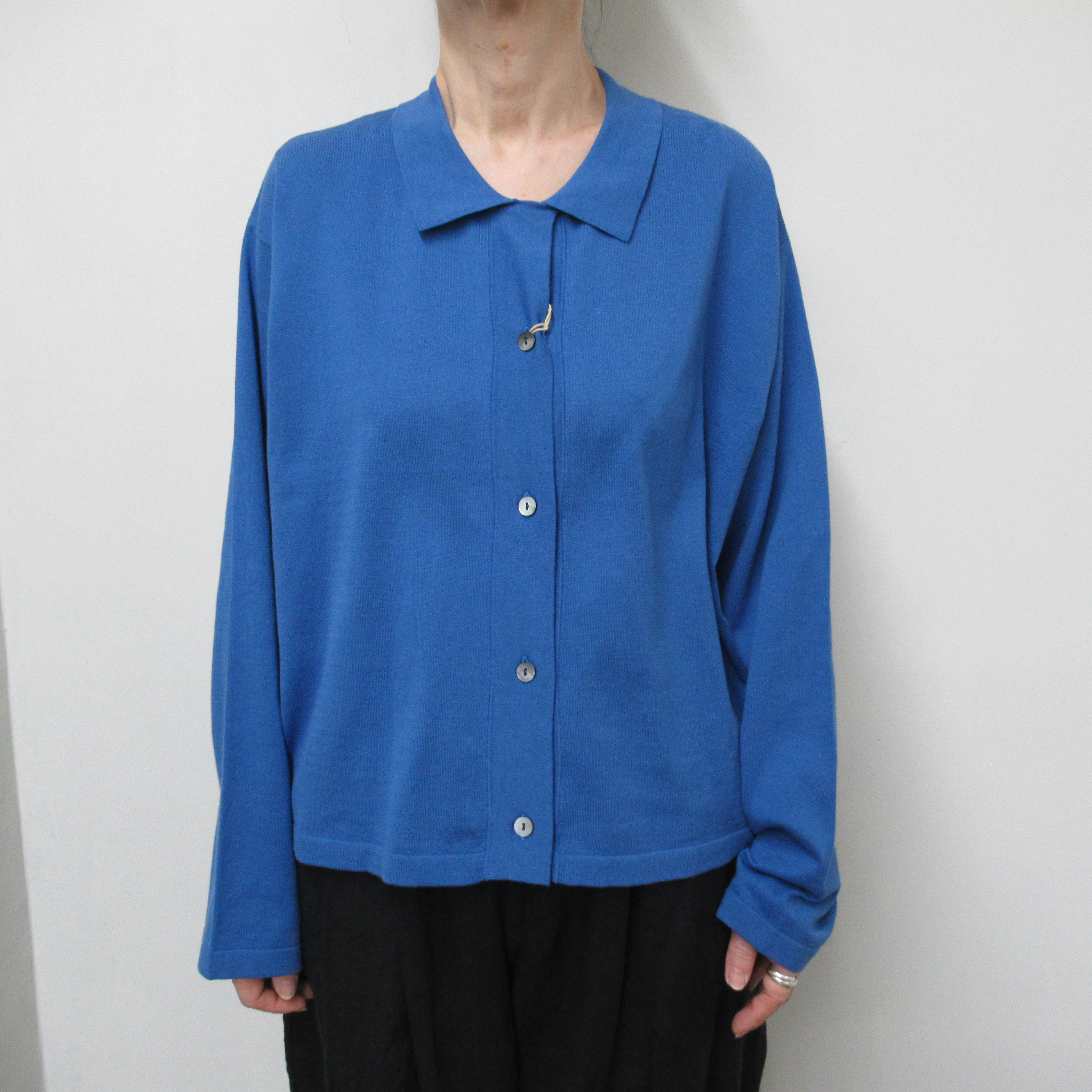 MidiUmi  ニットシャツカーディガン /BL31